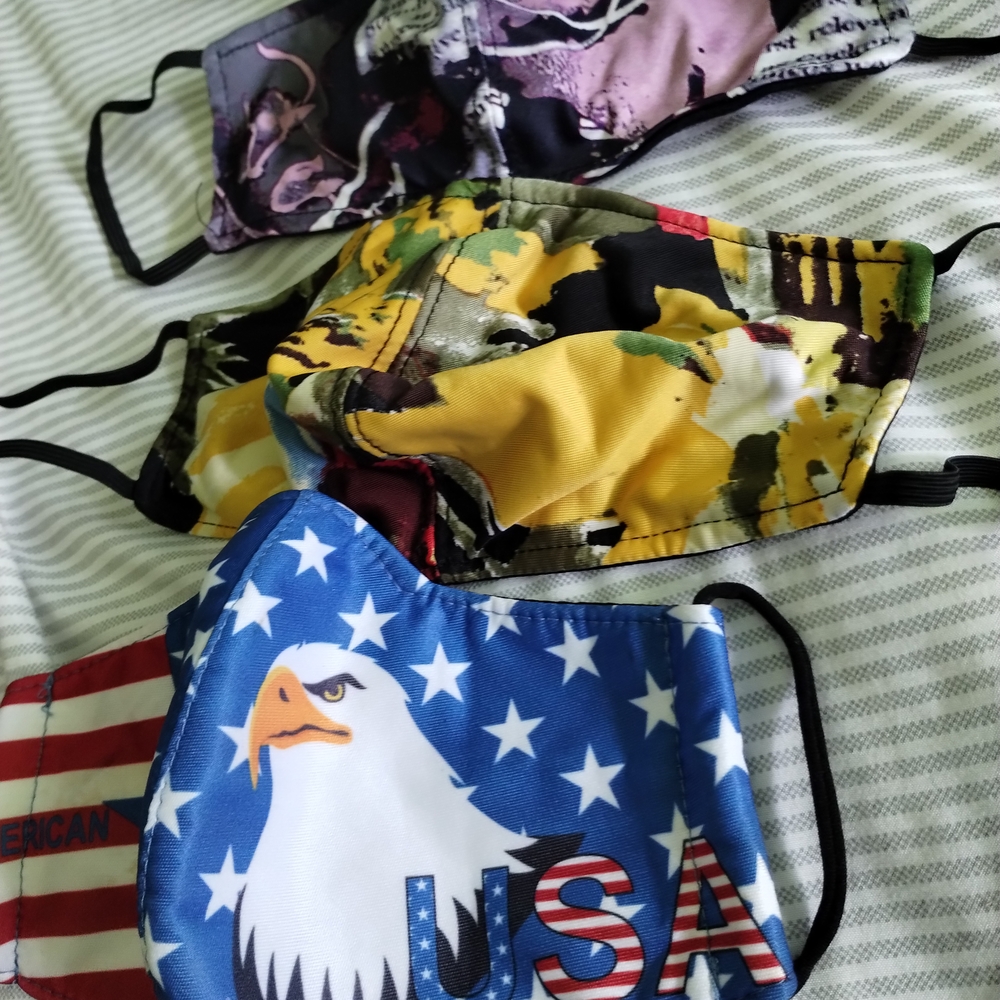 Colorful Face Masks Set - Picture 10 of 11